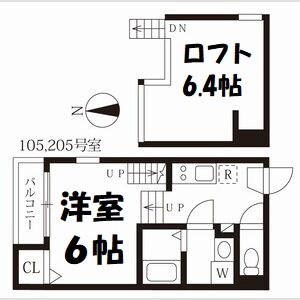 ハーモニーテラス姫宮町 間取り図