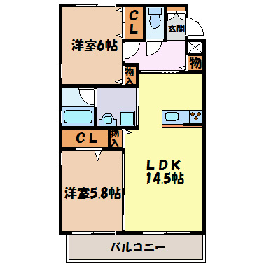 クライム千種 間取り図