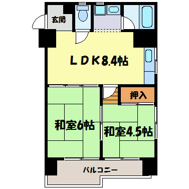 メゾン鶴舞 間取り