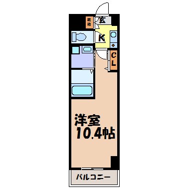 サウス名駅 間取り図