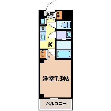 マ・メゾン矢田 間取り図