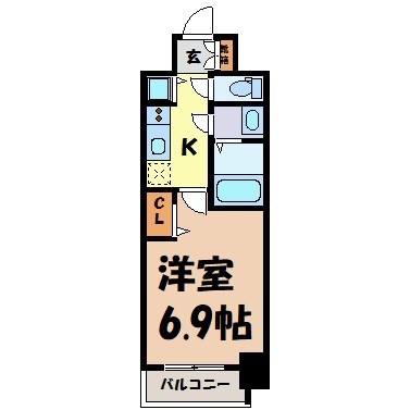 プレサンス金山コネクト 間取り図