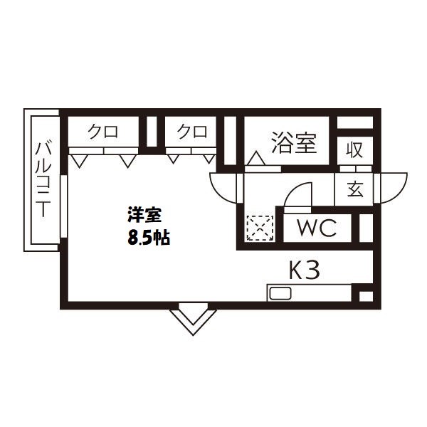 Ｃｏｍｏｄｏ　Ｍｏｔｏｙａｍａ 間取り図