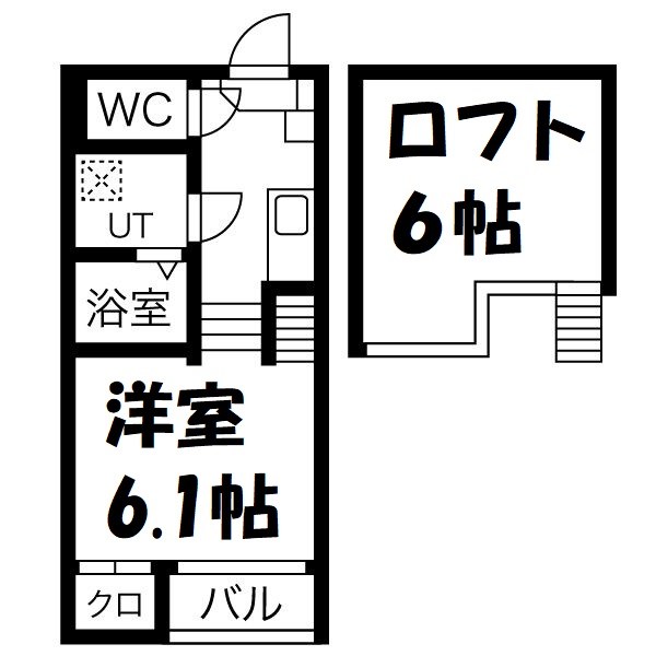 Country villa 間取り図