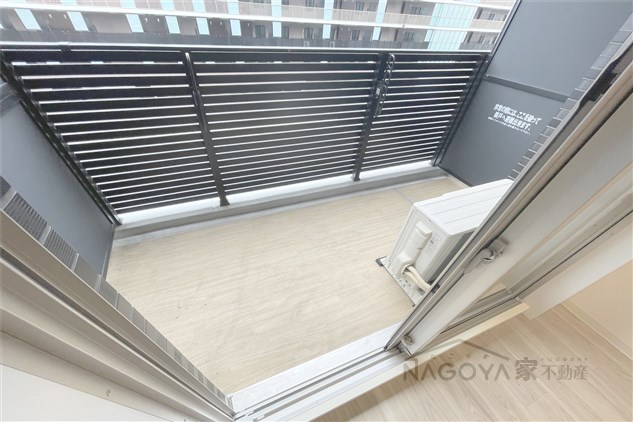 プレサンス上前津プレス ベランダ