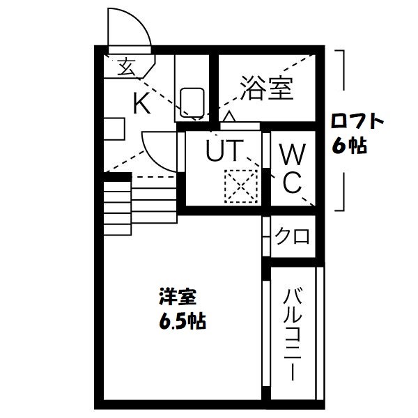 カーサさくらⅠ 間取り図
