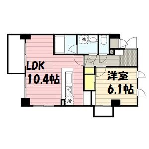 Bonne ChanceⅡ 間取り図