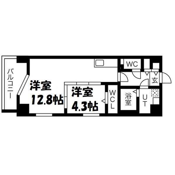 S-FORT熱田花町 間取り図