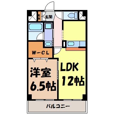 シャルマンヤマフク 間取り図