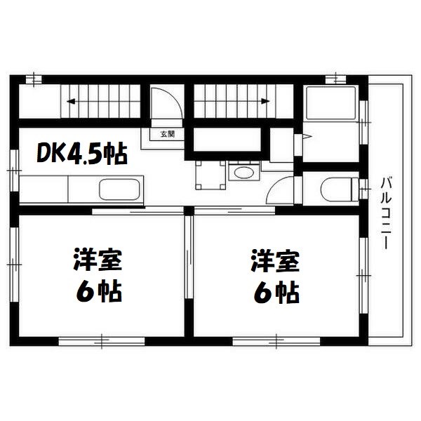 クインハウス 間取り図