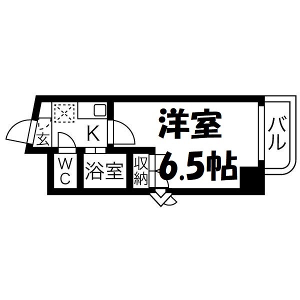 ハイム金山南 間取り図