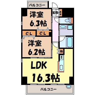 リンパクマンション 間取り図