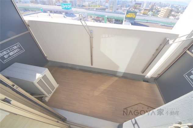 プロシード金山３ ベランダ