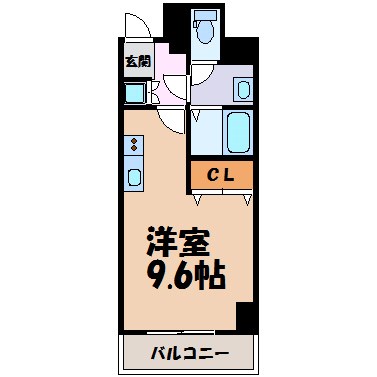 クリスタルテラス本山 間取り図