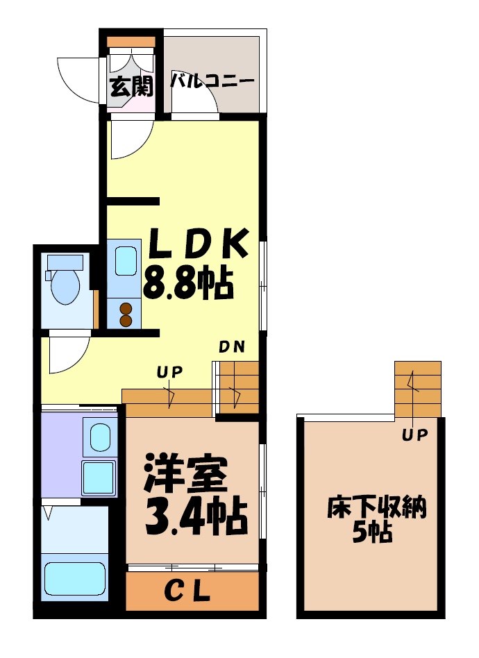 メゾン・ド・サントリナ 間取り