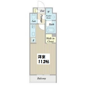 ルクール金山 間取り図