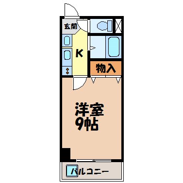 桜マンションⅡ 間取り図