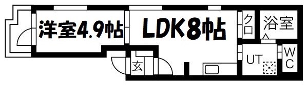 ハーモニーテラス新栄 間取り図