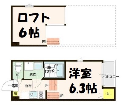 ラグナ山王 間取り
