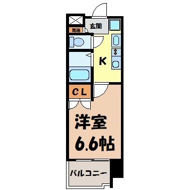 パルティール御器所 間取り図