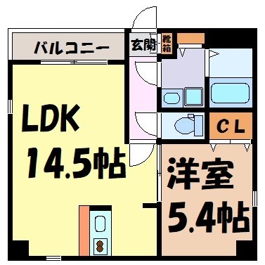 グランレーヴ大須観音 間取り