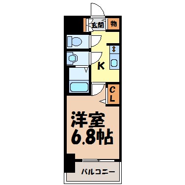 ファステートNAGOYA今池バレンシア 間取り図