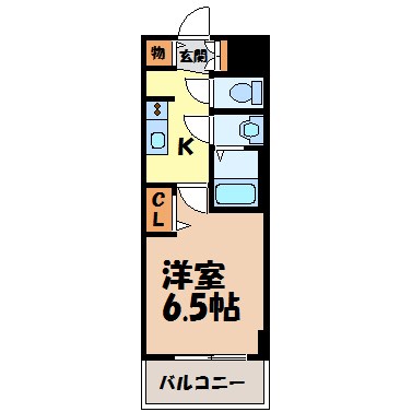 ファステートNAGOYA今池バレンシア 間取り図