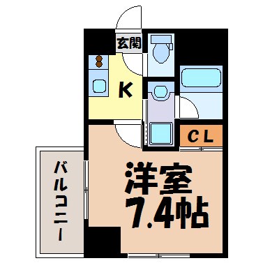 レジデンス東別院スクエア 間取り図