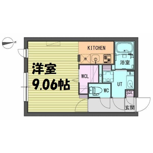 Branche浄心 間取り図