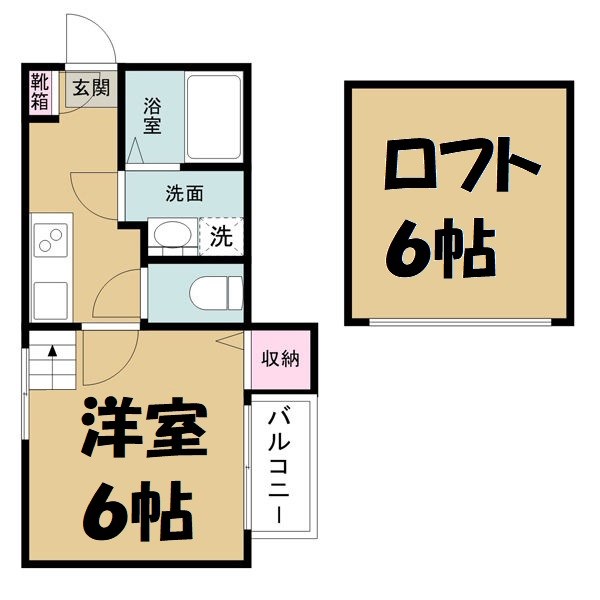 アイビス白壁 間取り図