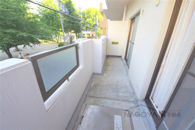 センターヒル橘 ベランダ