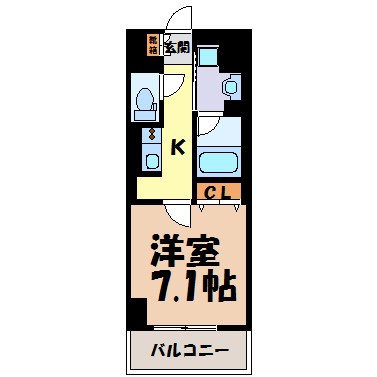 セイワパレス丸の内駅前 間取り図