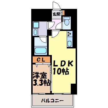 セイワパレス丸の内駅前 間取り図