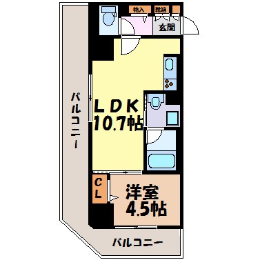 セイワパレス丸の内駅前 間取り図