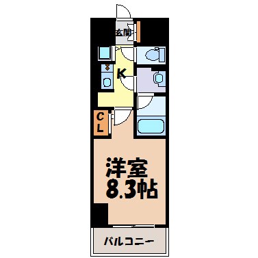 セイワパレス丸の内駅前 間取り図