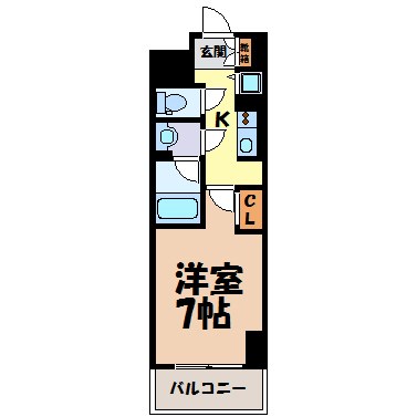 セイワパレス丸の内駅前 間取り図