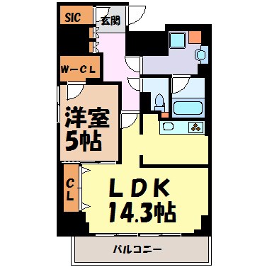 セイワパレス丸の内駅前 間取り図