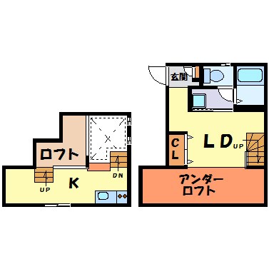 G-CUBE OZONE 間取り図