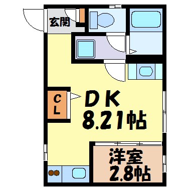 G-CUBE OZONE 間取り図