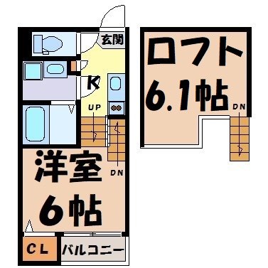 トリオネア千種 間取り図