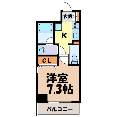 PULCHRA IMAIKE 間取り図