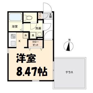 Branche桜山Chambre 間取り図