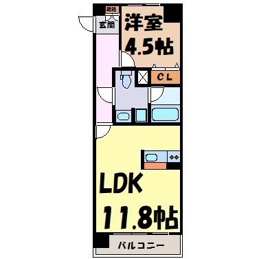 ヴァリエ東別院 間取り