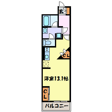 ロイジェント栄 間取り