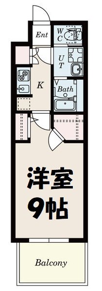 La Douceur志賀本通Ⅱ 間取り図