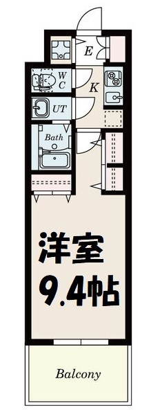 La Douceur志賀本通Ⅱ 間取り図