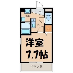 グランドール名駅 間取り図