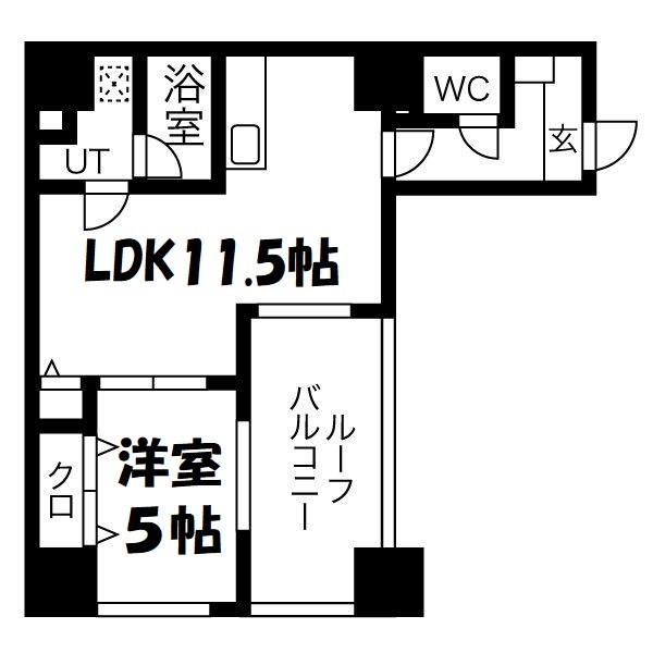 グレイス新栄 間取り図