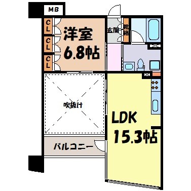 エスティメゾン葵 間取り図