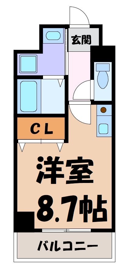 アルバ志賀本通 間取り図